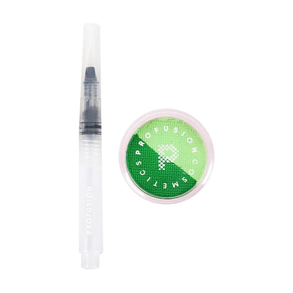 *3/15 NEW Profusion I Heart Boba Two Tone Hydra Water Activated Liner Set Matcha